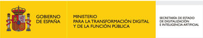 Gobierno de España – Ministerio para la Transformación Digital y de la Función Pública