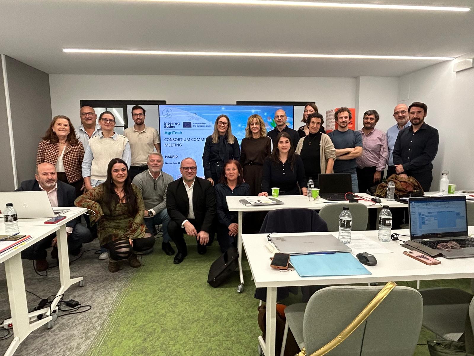 Madrid acoge el primer encuentro del consorcio europeo AgriTech para impulsar la digitalización del sector agrario