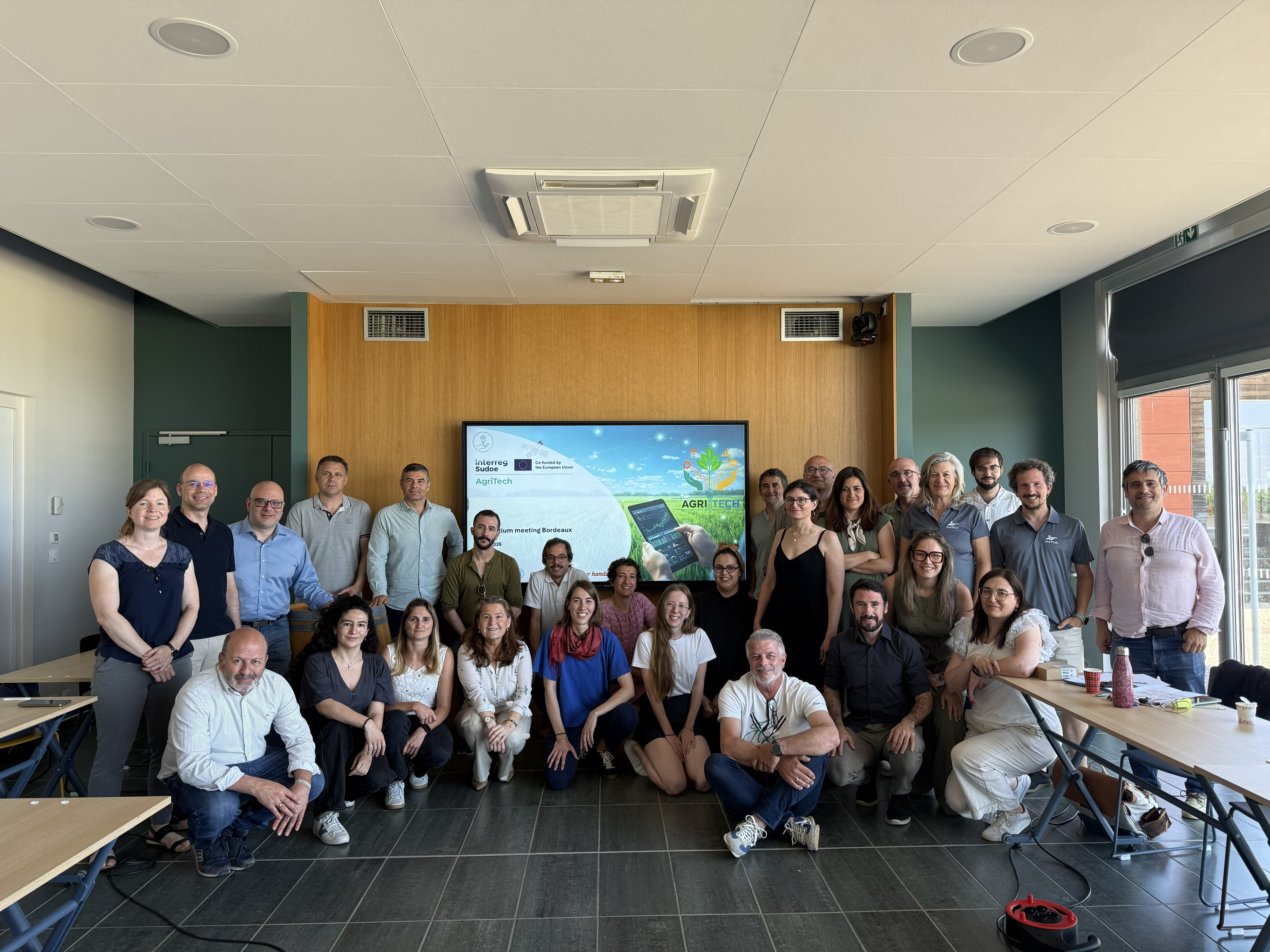 AgriTech avanza en su transformación digital del sector agrario con un nuevo encuentro del consorcio en Burdeos