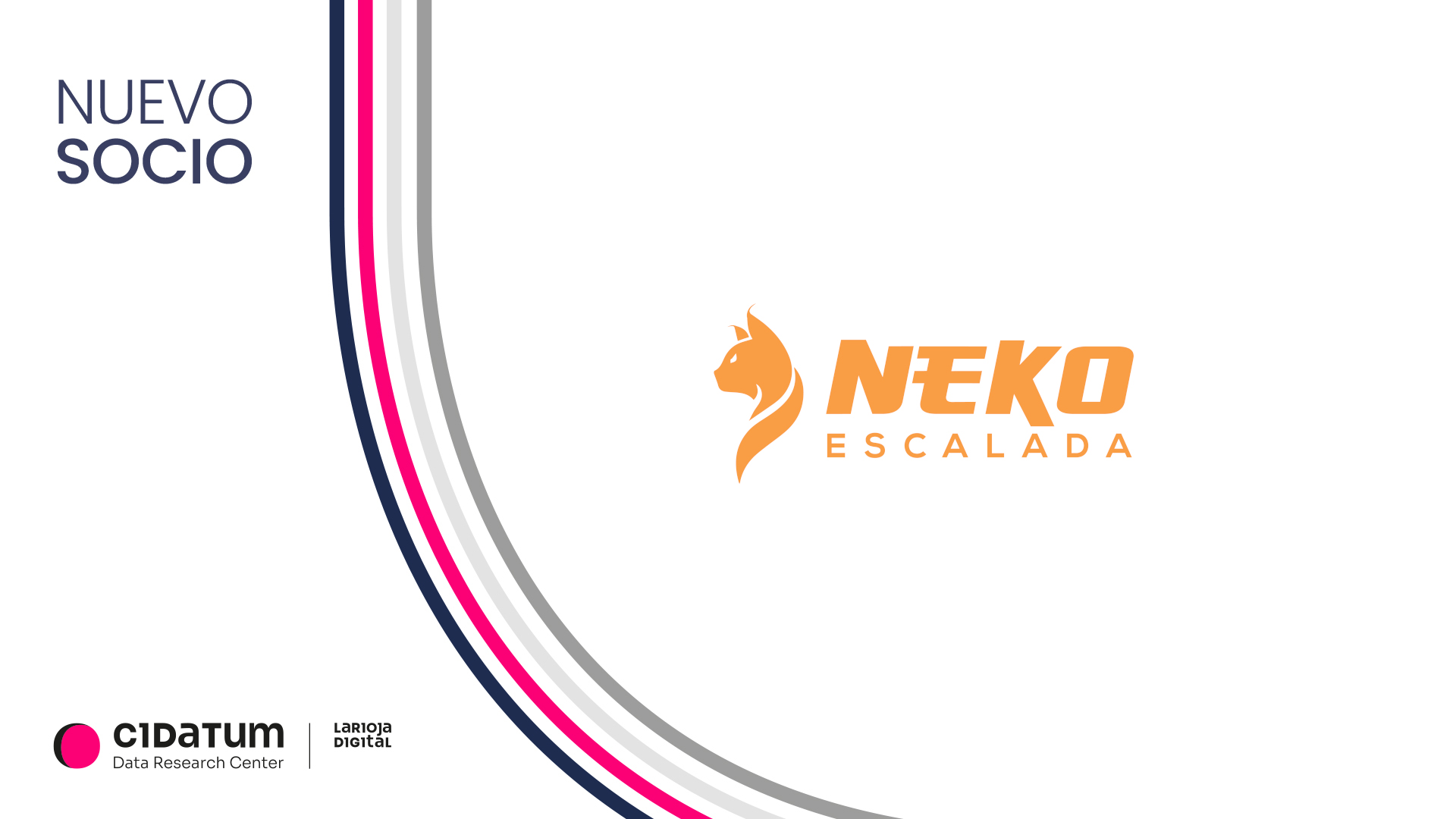 Neko Escalada se une a Cidatum